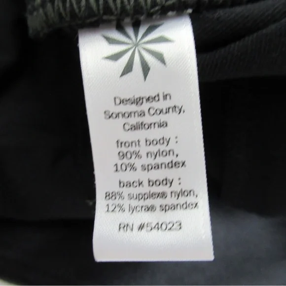 ATHLETA Highline Hybrid Ankle Tight Leggings Green and Black Size 2 - Picture 7 of 16